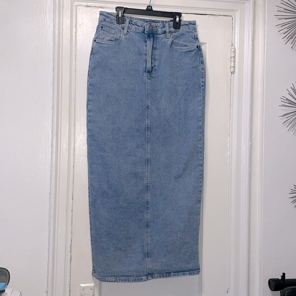 STS Blue Niki Maxi Pencil Denim Skirt